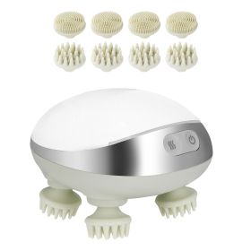 Electric Scalp Massager with Heat, Rechargeable Heated Head Massager