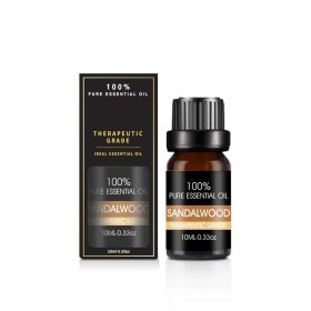 Organic Essential Oils Set Top Sale  Natural Therapeutic Grade Aromatherapy Oil Gift Kit For Diffuser (Option: Sandalwood oil)
