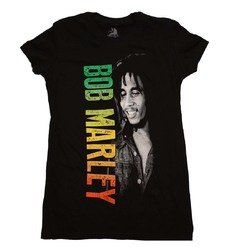 Bob Marley Smile Gradient Junior's Tee (SKU: ZRW-ZRBM1693-S)